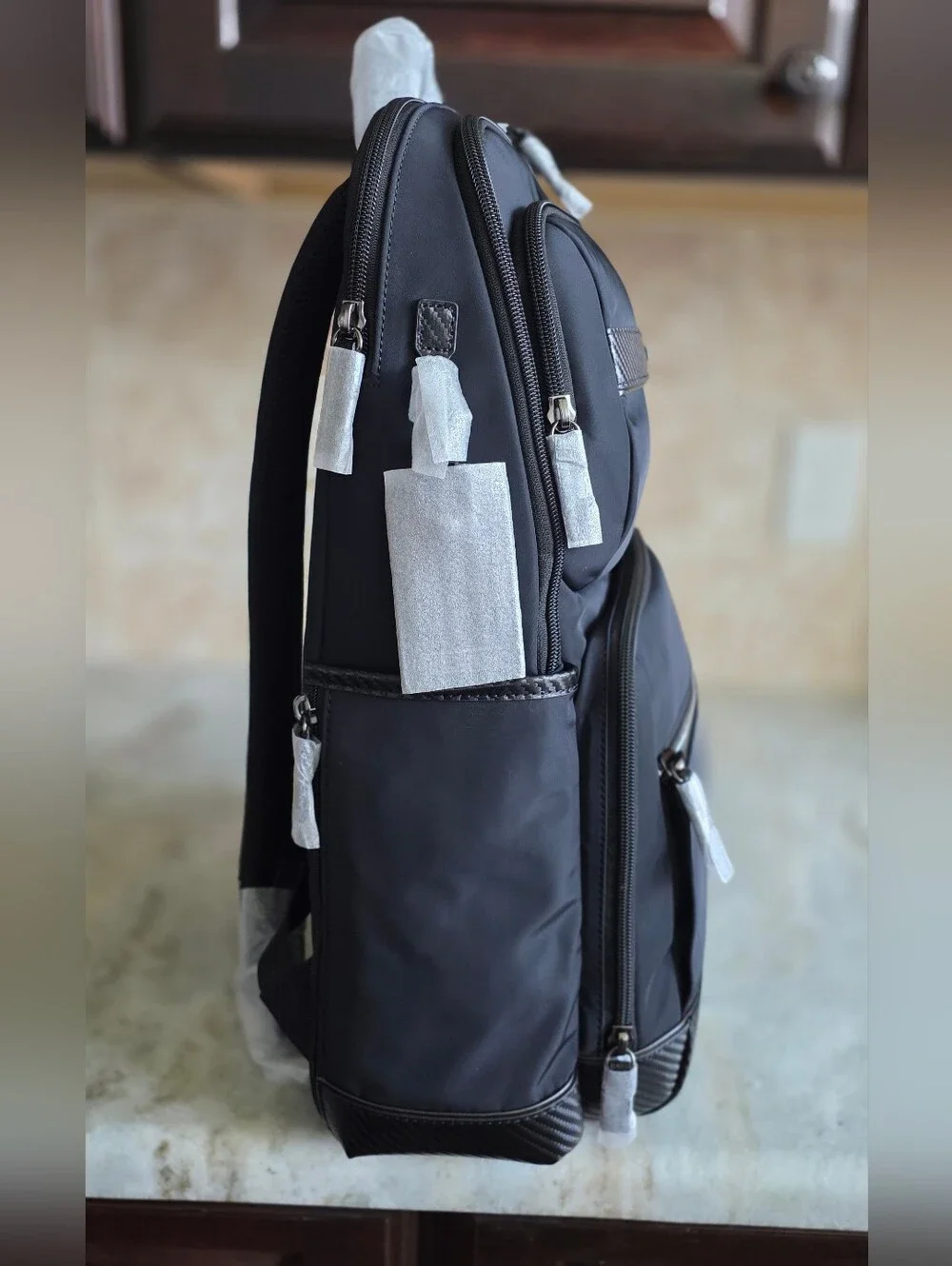 TUMI Links Backpack Black 17” Laptop Travel Business Backpack NWT